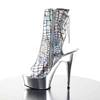 Pleaser - DELIGHT1018HG Bottes de plateforme - Couleur argent Product image